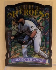 1998 Topps GALLERY OF HEROES #GH5 Frank Thomas HOF RARE DIE CUT ACETATE STANDARD