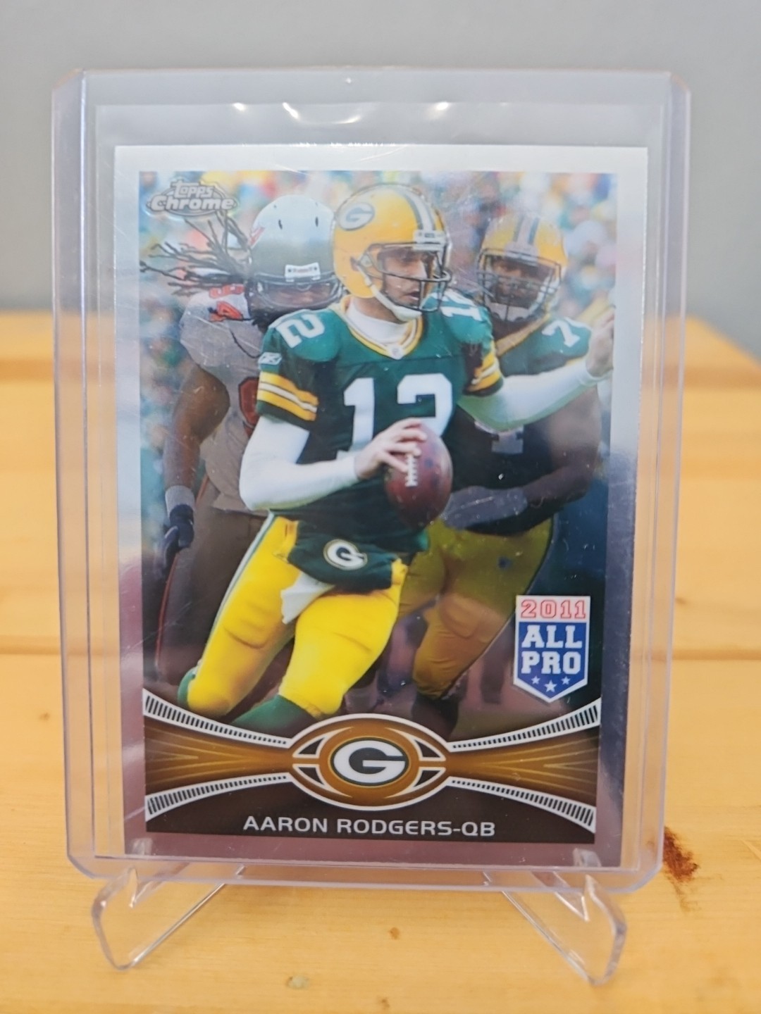 Aaron Rodgers 2012 Topps Chrome All-Pro Base- Packers Jets Steelers