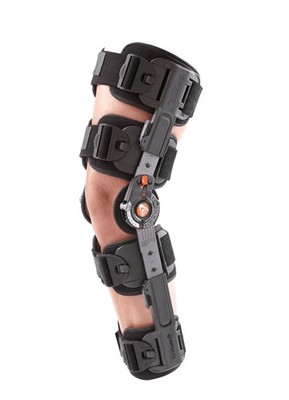 Breg ACL Brace Premier T Scope Post-Op Knee Brace Support Fully Adjustable