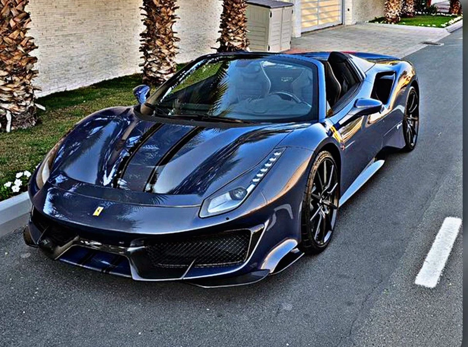 1:18 BBR FERRARI 488 PISTA SPIDER 2018 BLUE ELDER No D&G MR AMALGAM H&H 29/48 - Image 2 of 4