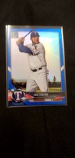 2018 Bowman - Chrome Prospects Jose Trevino #BCP27 Blue Refractor /150 (RC) X