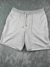Vuori Vital Shorts Men's Medium Gray French Terry Sweat Gym Comfort Athletic