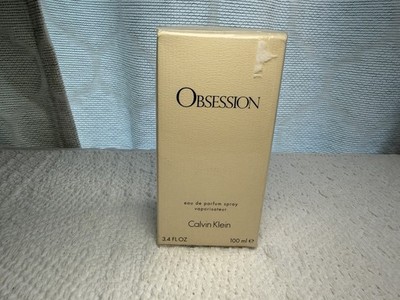 Vintage Calvin Klein Obsession EDP 100ml Made in USA Sealed Unilever Rare
