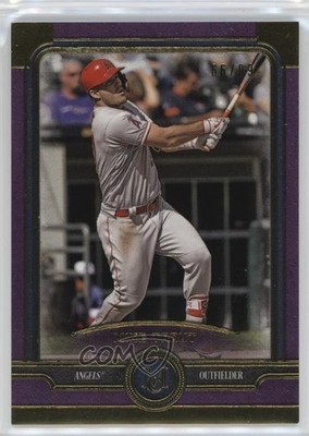 2019 Topps Museum Collection Amethyst 66/99 Mike Trout #1 12i0