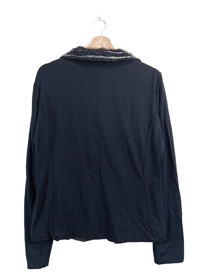 BIBA Strickjacke Damen Strickbekleidung Gr. DE 42 schwarz Casual-Look - Bild 2 von 4