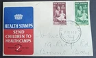 NEW ZEALAND - 1950 - FDC "1950 HEALTH" 2-OCT-1950