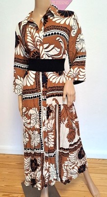 (62)   Maxi  Kleid , von  ''   Laura  Torelli  '' , Größe :  L