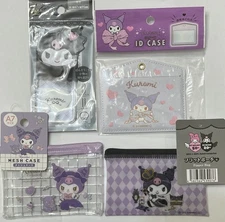 Sanrio Kuromi 20th Anniversary DAISO Japan Limited 4pcs Set NEW Unopened