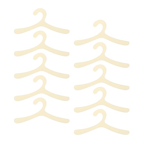 10PCS 19CM Cat Clothes Hangers Pet Clothes Organizer Pet Costume Hangers