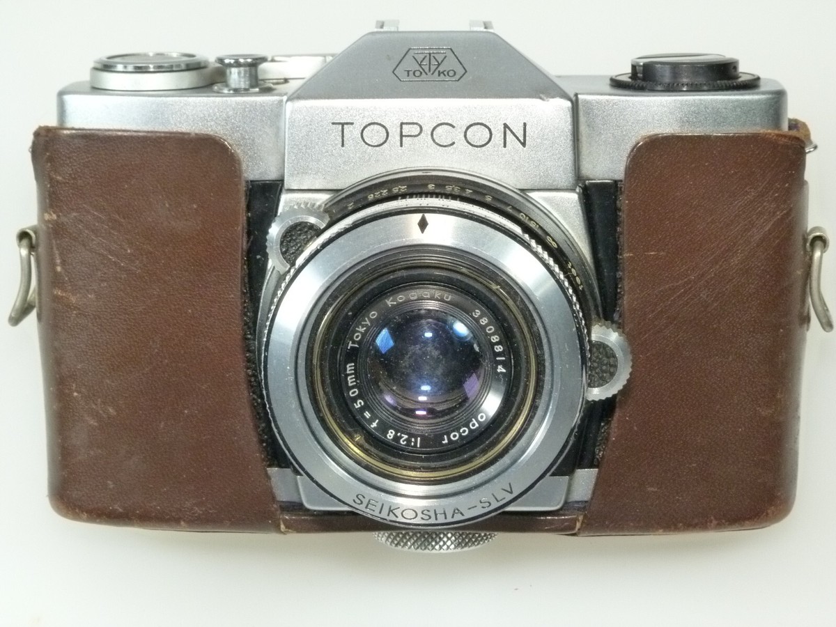 TOPCON PR Ⅱ Topcon PR II Vintage 35mm SLR Leaf Shutter Film Camera - YouTube