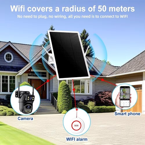 Outdoor Solar Powered 4G SIM Card WIFI Router 15W 25000mh for Mobile Device - Zdjęcie 2 z 9