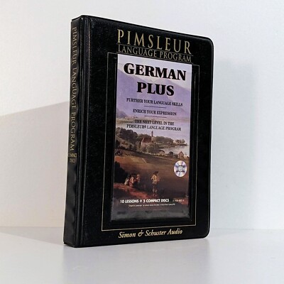 Pimsleur Language Program German Plus 5 Discs and Owner's Manual