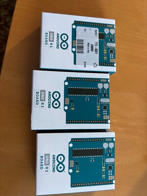 Arduino Uno R3 Original   new & sealed   incl. mounting shield & box
