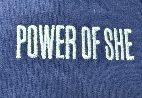 SUDADERA ATLETA AZUL MARINO POWER OF SHE 1/4 CREMALLERA 664182 TALLA M - Imagen 9 de 11