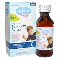 Hylands Homepathic Medicine Cold Syrup - Nighttime Tiny - Baby - 4 Fl Oz Hylands Homepathic Medicine Cold Syrup - Nighttime Tiny - Baby - 4 Fl Oz
