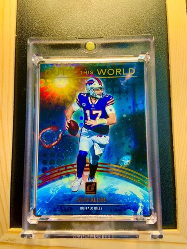 JOSH ALLEN🏈 DONRUSS💥 Refractor Raro 💥SSP 💥TARJETA DE INVERSIÓN - Imagen 2 de 3