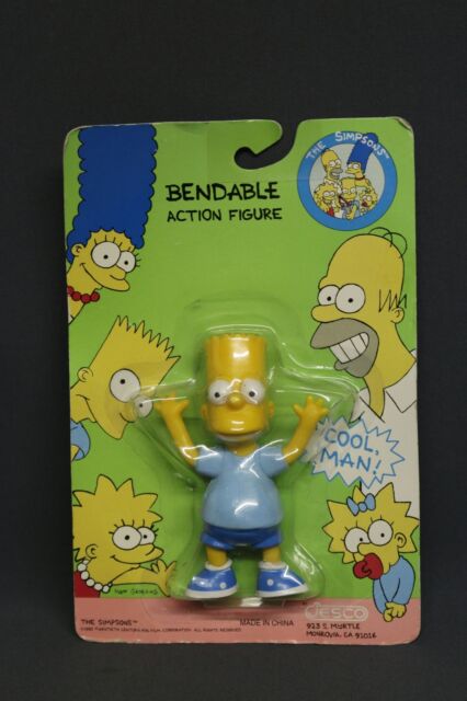 BART SIMPSONS BENDABLE ACTION FIGURE - NEW IN PACKAGING 1990 | eBay