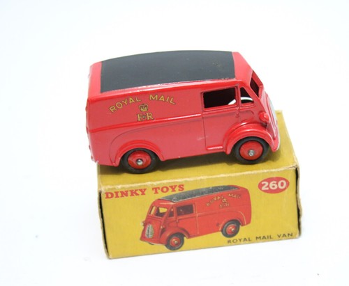 Original DINKY TOYS 260 MORRIS ROYAL MAIL VAN - EXCELLENT in original BOX - Picture 13 of 14