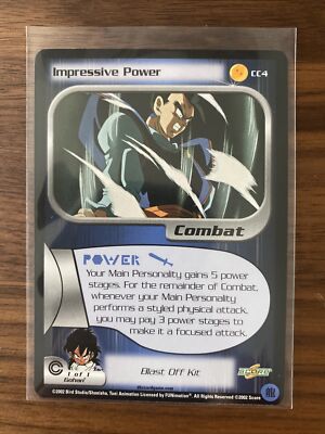 Impressive Power Collectors Club Promo Dragonball Z CCG