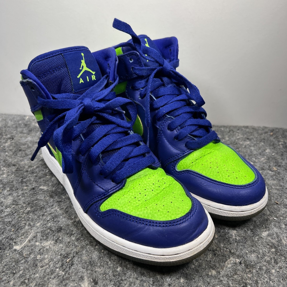 Nike Air Jordan 1 Retro High PS Kids Concord Electric Green Nike Air Jordan 1 Retro High PS Kids Concord Electric Green