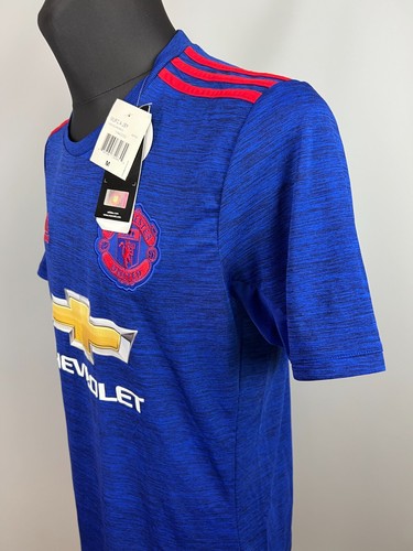 MANCHESTER UNITED 2016 2017 AWAY SHIRT FOOTBALL SOCCER TRIKOT HERREN AI6704 GRÖSSE M - Bild 7 von 11
