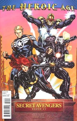 Secret Avengers 1 Heroic Age Hc 1 15 Variant Cover Marvel Comic Secret Avengers 1 Heroic Age Hc 1 15 Variant Cover Marvel Comic
