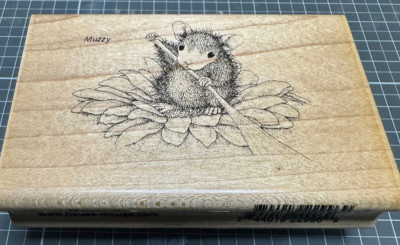 House-Mouse Designs Stampendous Holzstempel Stempel RARITÄT 2010 HMM20