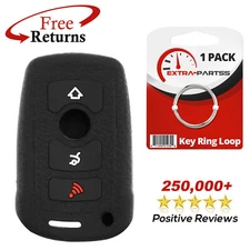 Keyless Entry Remote Fob Cover Case Silicon Rubber Skin Jacket For BMW 4b