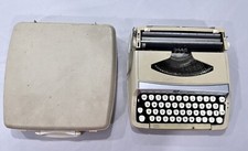 Vintage Smith-Corona Corsair SCM Typewriter & Hard Case Beige thumbnail
