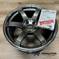 Volk Te37 Saga Sl 18x9.5 22 5x114.3 Pressed Graphite Set Of 4 Wvdgx22epg
