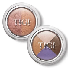 TIGI Glow Blush Lovely duo & High-Density Quad Eyeshadow Posh