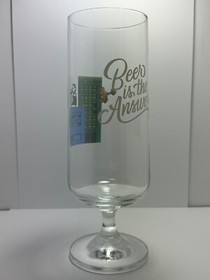 The Answer Brewpub Brewery RAMPAGE NES Nintendo Beer Glass Monkish Tree House