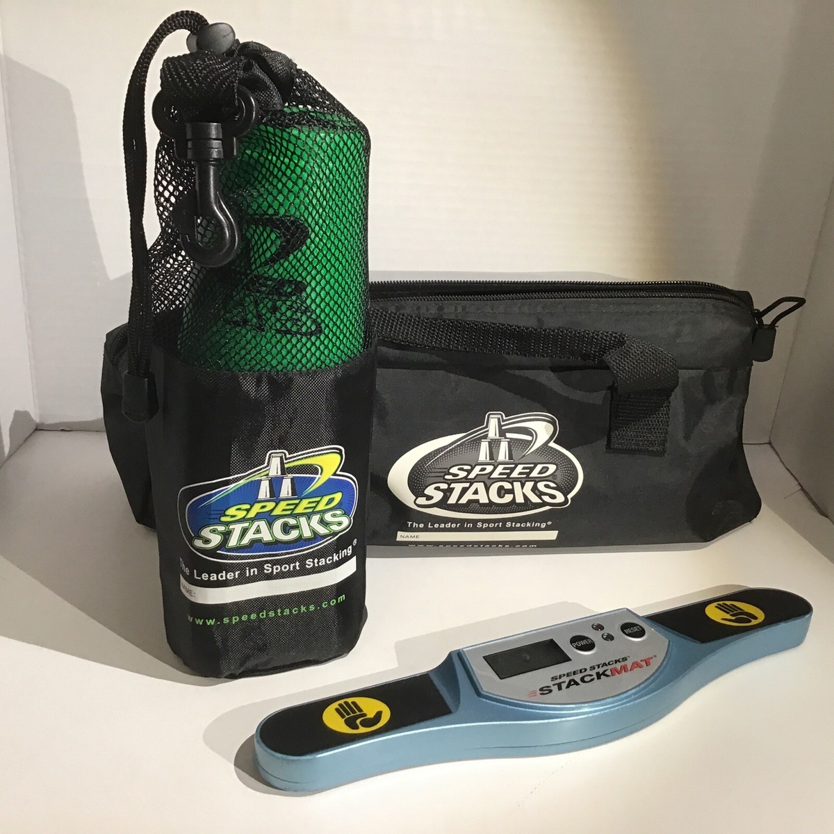 Speed Stacks World Sport Stacking Set 12 Cups w/Case Stackmat Timer Not  Tested