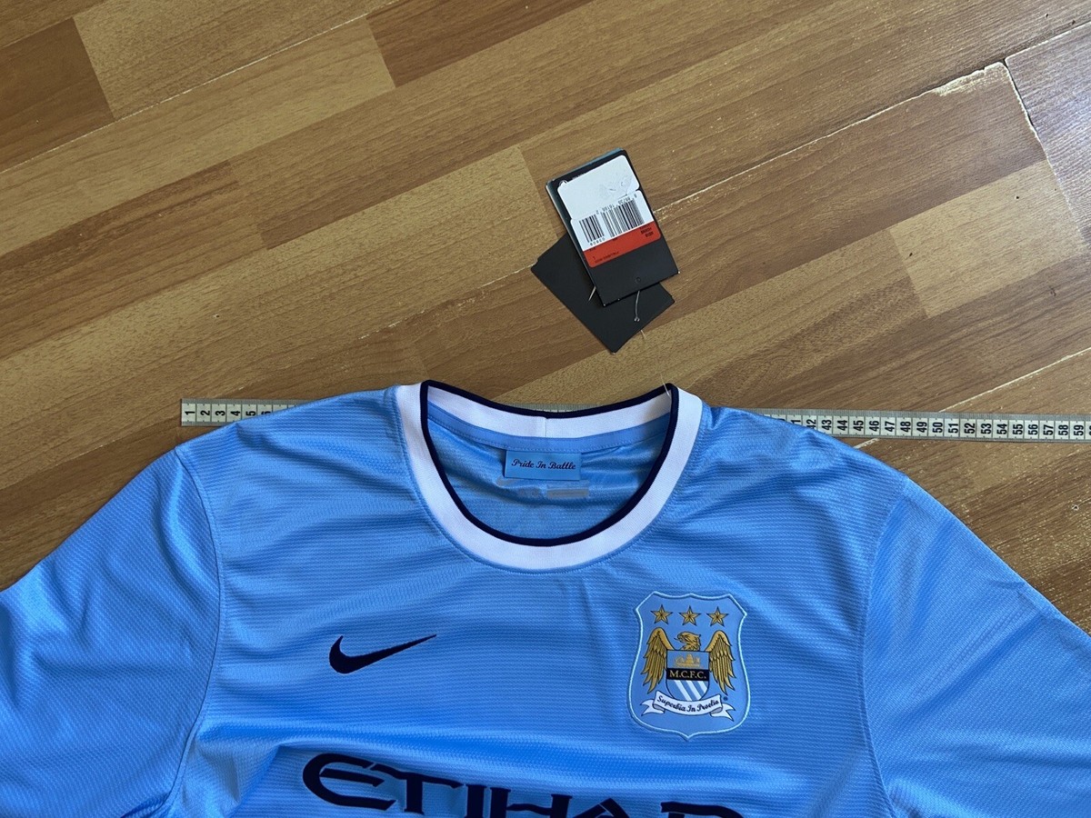 MANCHESTER CITY 2013 2014 HOME SHIRT JERSEY NIKE 574872-489 MANCHESTER CITY 2013 2014 HOME SHIRT JERSEY NIKE 574872-489