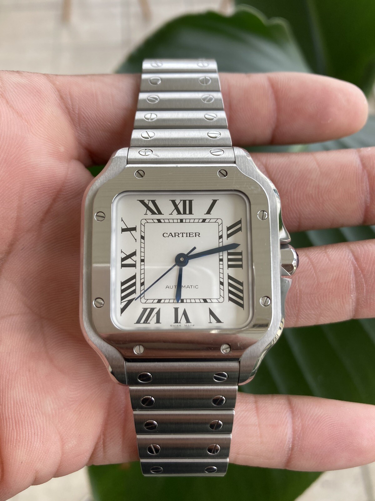 Cartier Santos купить в Америке, лот 