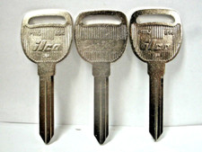 Lot Of 3 Ilco P1110-b96-gm-saturn Key Blanks 1997-2000-ig-door-trunk-nos