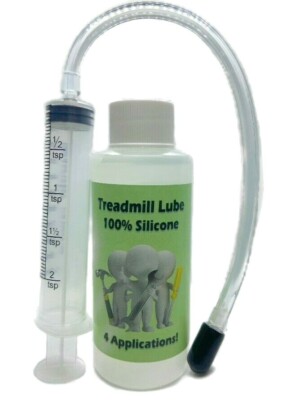 Treadmill Lube w/ Applicator Syringe - 2oz - Lubricant - Lubing Belt Deck  USA | eBay.de