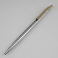 Montblanc Slim line Stainless Steel GT Ballpoint Pen (Excellent) FREE SHIPPING