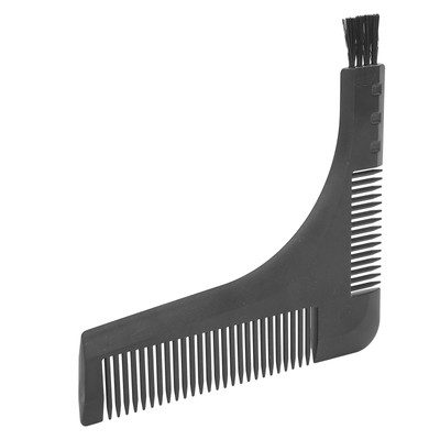 (black)Beard Shaper Men Beard Shaping Combs Styling Shaping Template Comb