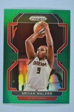 Megan Walker 2022 Panini Prizm WNBA Green Atlanta Dream #120