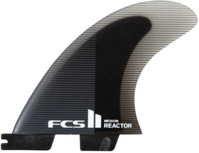 FCS Surf Zubehör II REACTOR PC TRI Finnen Set 2026 charcoal/black Surfboardbag