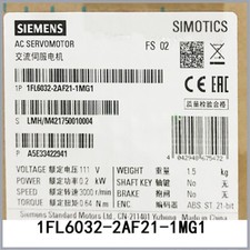 siemens 1P New In Sealed Box 1FL6032-2AF21-1MG1 Fast Shipping AC SERVO MOTOR
