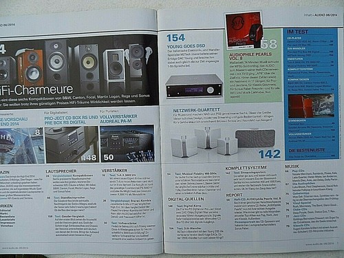 AUDIO 6/14,DENON DCD 1520 AE,NAIM CD 5si,PRO JECT CD BOX RS,PRE BOX,AUDREAL PA M - Bild 2 von 4