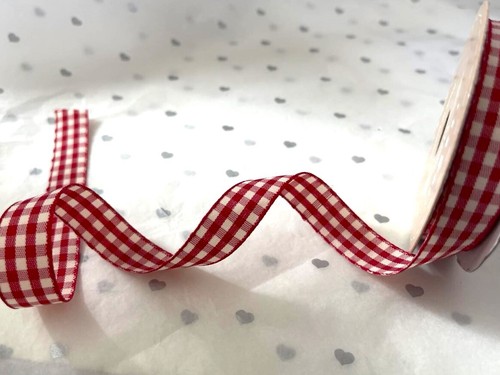 CHUNKY GINGHAM check Ribbon 15mm - 6 Shades & various cut lengths - *Last stock* - Picture 7 of 12