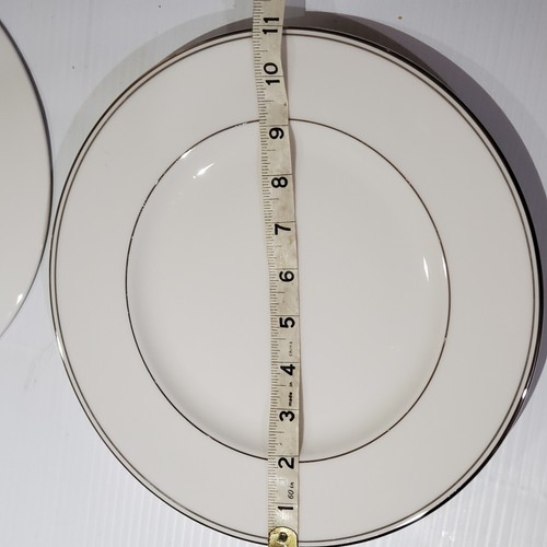 Lenox Classics Collection Federal Platinum Millenium Edition Dinner Plates - Picture 5 of 5