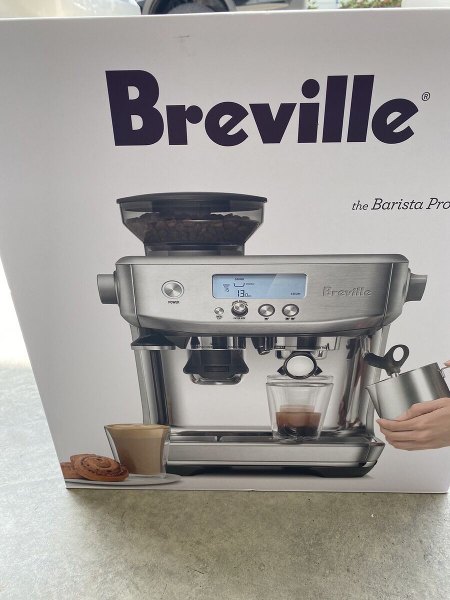 Breville BES878 Barista Pro Espresso Machine - Stainless Breville BES878 Barista Pro Espresso Machine - Stainless