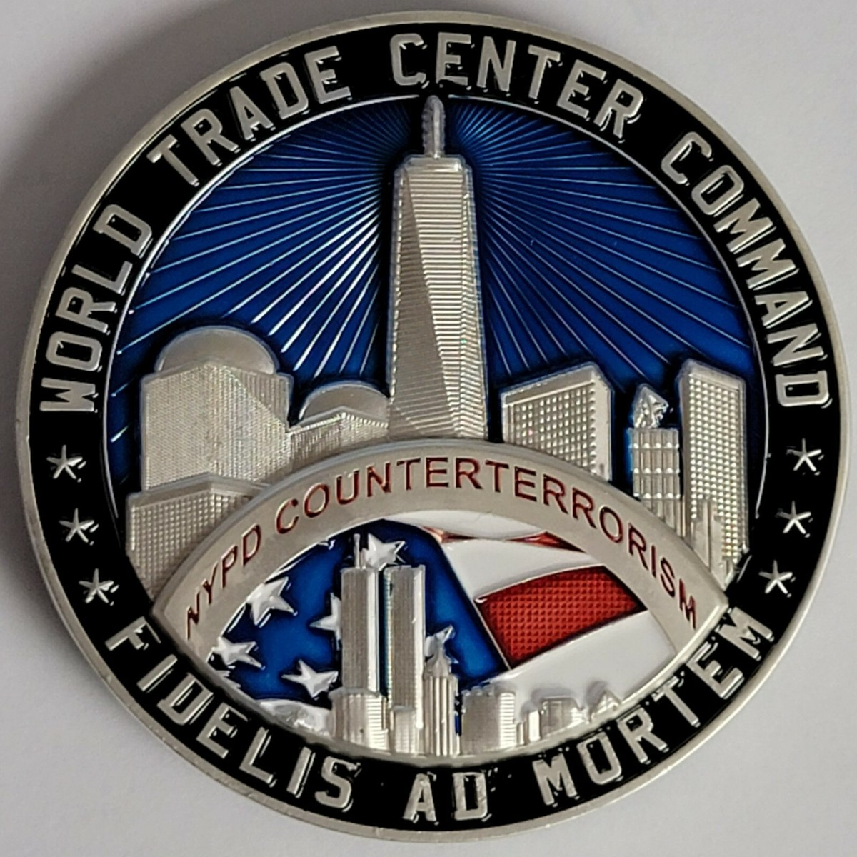 NYPD COUNTERTERRORISM BUREAU WORLD TRADE CENTER COMMAND