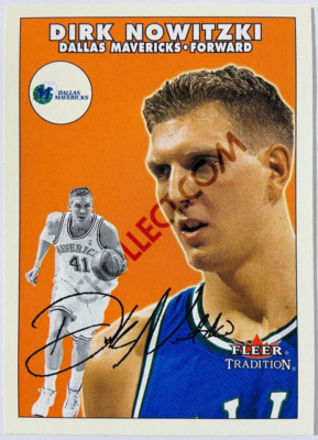 Dirk Nowitzki - Dallas Mavericks 2000-01 Fleer Tradition #108