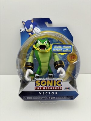 Jakks Pacific Sonic The Hedgehog 4'' in figure Wave 10 - Vector Authentic Item