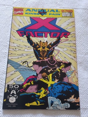 X-Factor Annual #6 Kings of Pain Marvel 1991 Free Domestic Shipping